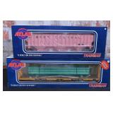 2 Pc. Atlas Big O Gauge Rolling Stock