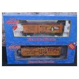 2 Pc. Atlas Big O Gauge Rolling Stock