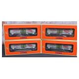 4 Pc. Lionel O Gauge Rolling Stock