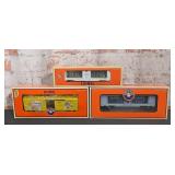 3 Pc. Lionel O Gauge Rolling Stock