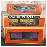 3 Pc. Lionel O Gauge Rolling Stock