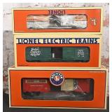 3 Pc. Lionel O Gauge Rolling Stock