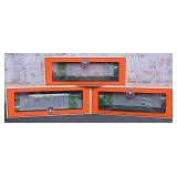 3 Pc. Lionel O Gauge Rolling Stock