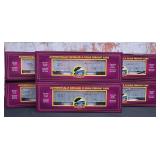 6 Pc. M.T.H O Gauge Rolling Stock