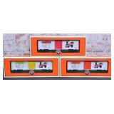 3 Pc. Lionel O Gauge Rolling Stock