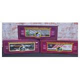 3 Pc. M.T.H. O Gauge Rolling Stock