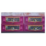 6 Pc. M.T.H O Gauge Rolling Stock