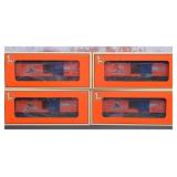 4 Pc. Lionel O Gauge Rolling Stock