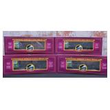 6 Pc. M.T.H O Gauge Rolling Stock
