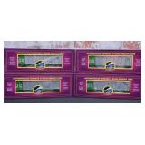 6 Pc. M.T.H O Gauge Rolling Stock