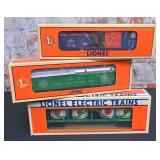 3 Pc. Lionel O Gauge Rolling Stock