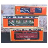 3 Pc. Lionel O Gauge Rolling Stock