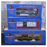 3 Pc. Anheuser-Busch O Gauge Rolling Stock