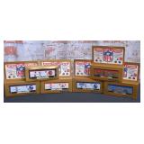 6 Pc. NFL Super Bowl Express HO Rolling Stock