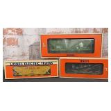 3 Pc. Lionel O Gauge Rolling Stock