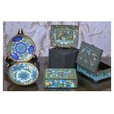 Collection of Chinese Cloisonn© Wares