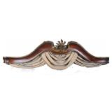 Giltwood and Mahogany Pelmet Valance