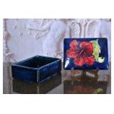 Hibiscus Ceramic Box
