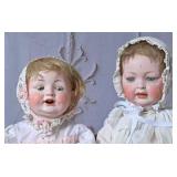 Two Antique German Character Dolls