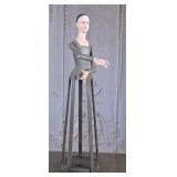 Antique French Santos Wood Mannequin