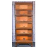Globe-Wernicke 5-Stack Oak Bookcase