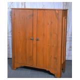 Primitive Two-Door Storage Cupboard