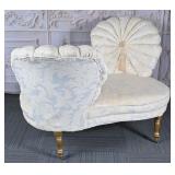 Victorian Style Slipper Bench