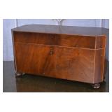 Antique Mahogany Tea Caddy