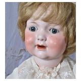 Antique German Bisque Head Character