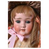 Antique German Bisque Head Doll