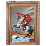 Napoleon Crossing the Alps Painting
