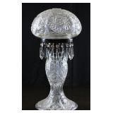 American Brilliant Cut Glass Lamp