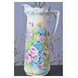Victorian Porcelain Rose Pitcher