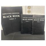 3 black books volumes 1-3