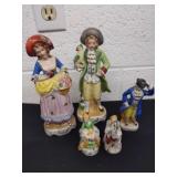 3.5, 5 and 8.5 inch vintage porcelain