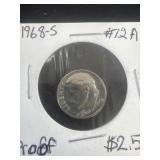 1968-s proof dime