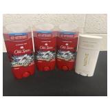 New Native and old spice deodorant