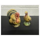 Turkey salt and paper shakers