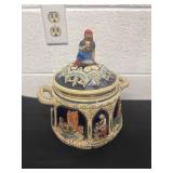 10ï¿½ Gerz Handgemalt cookie jar