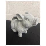 5ï¿½x9ï¿½x8ï¿½ flying pig statue plaster