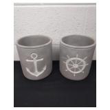 Two new 7x 5.5 inch nautical containers