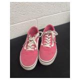 Pink 3.5 vans shoes