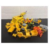 Group of construction toys