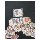 2 bags of labubus stickers