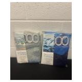 2 new shower curtains