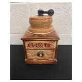 1940s McCoy Coffee Grinder Cookie Jar Vintage