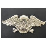 6ï¿½ skull belt buckle