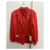 Style Trix Red Blazer , No Size looks like a L