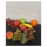 Group of fake fruit