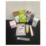 New spot and acne patches lotions and creams